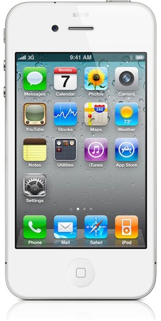 Смартфон APPLE iPhone 4 8GB White - Шадринск