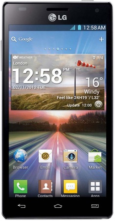 Смартфон LG Optimus 4X HD P880 Black - Шадринск